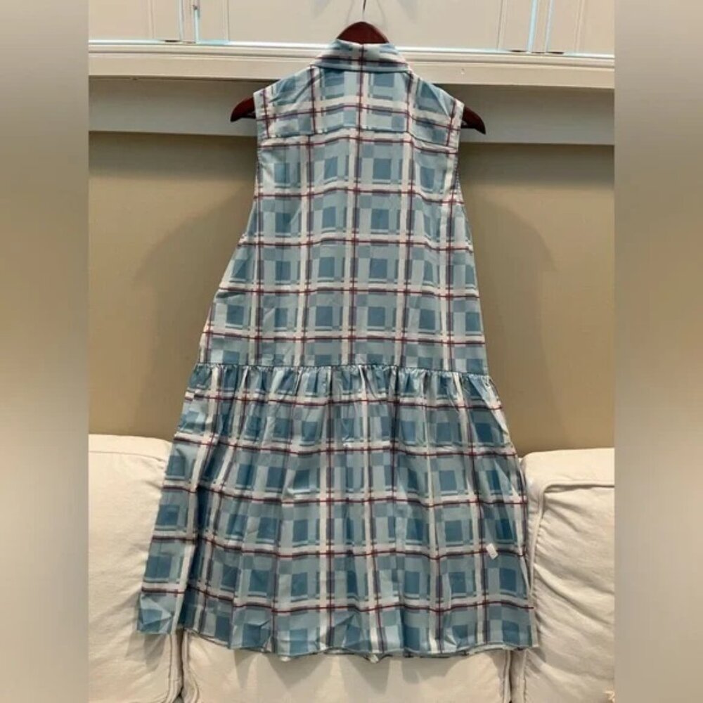 Westport Trellis Sleeveless Hayes Shirt Dress by TUCKERNUCK